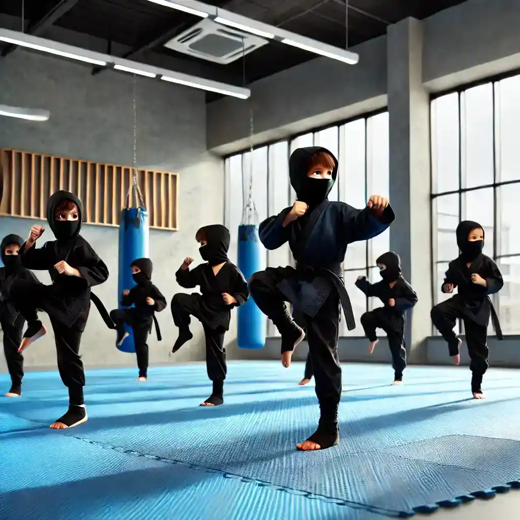 Entdecke die Welt des Taekwon-Do für Kinder! In unserer Schule lernen kleine Ninjas Disziplin, Selbstbewusstsein und Fitness – alles mit Spaß und Abenteuer. Jetzt mehr erfahren!
